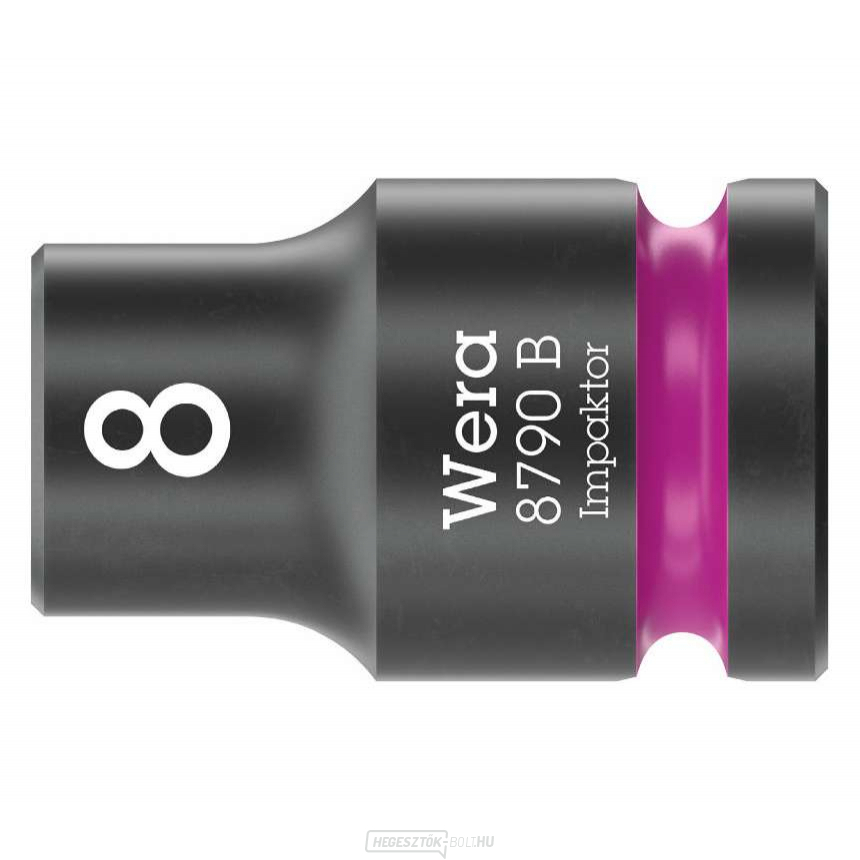 Wera 005500 Dugóhüvely 3/8" hatlapú dugókulcs 8,0 mm Impaktor 8790 B Wera 005500 Dugóhüvely 3/8" hatlapú dugókulcs 8,0 mm Impaktor 8790 B gallery main image