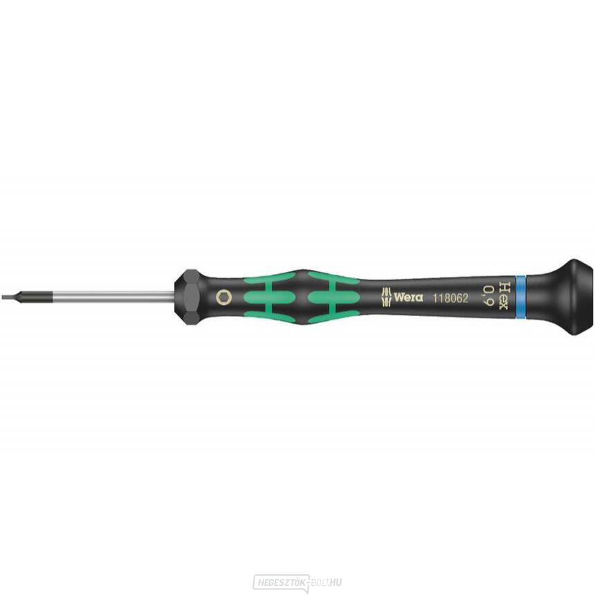 Wera 118062 Hatszögletű csavarhúzó 0,9x40 mm, elektronikai felhasználásra Kraftform Micro 2054 típus