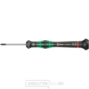 Wera 118019 Phillips csavarhúzó PH 00x40 mm, elektronikában való használatra Kraftform Micro típus 2050 gallery main image