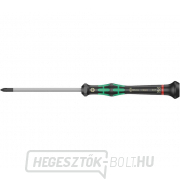 Wera 118024 Phillips csavarhúzó PH 1x80 mm, elektronikában való használatra Kraftform Micro típus 2050 Wera 118024 Phillips csavarhúzó PH 1x80 mm, elektronikában való használatra Kraftform Micro típus 2050 gallery main image