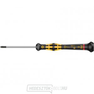 Wera 030111 ESD Kraftform Micro PH 0 x 60 mm-es csavarhúzó 1550 PH típus 1550 PH gallery main image