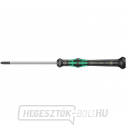 Wera 118032 Phillips csavarhúzó PZ 1x80 mm, elektronikában való használatra Kraftform Micro típus 2055 gallery main image