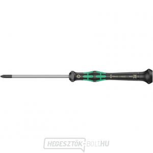 Wera 118032 Phillips csavarhúzó PZ 1x80 mm, elektronikában való használatra Kraftform Micro típus 2055 gallery main image