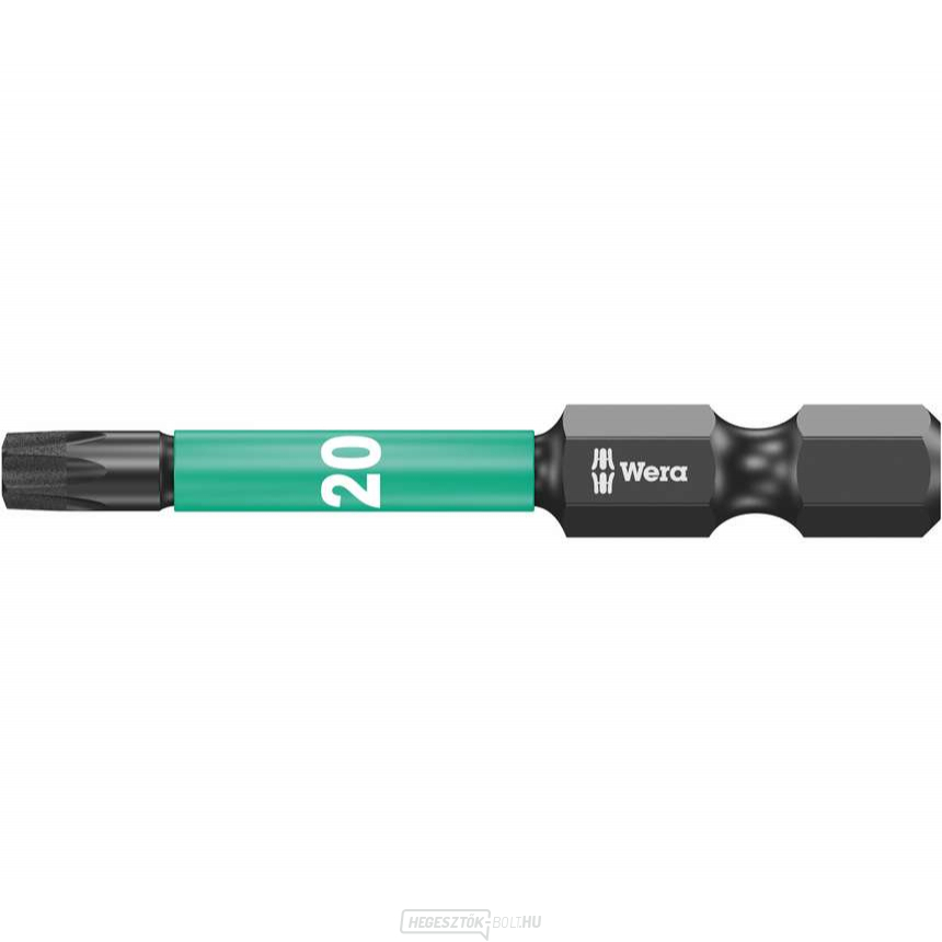 Wera 057664 Bit 1/4" Torx TX 20x50 típus 867/4 IMP DC Impaktor 1/4" Torx 20x50 IMP DC Impaktor