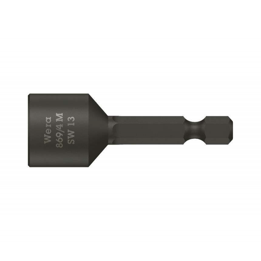 Wera 060428 Dugóhüvely 1/4"-os hatszögletű 13 x 50 mm típusú 869/4 M