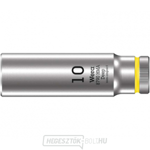 Wera 004507 Zyklop dugókulcs 1/4" 6 él 10 mm-es típus 8790 HMA - mély Wera 004507 Zyklop dugókulcs 1/4" 6 él 10 mm-es típus 8790 HMA - mély gallery main image