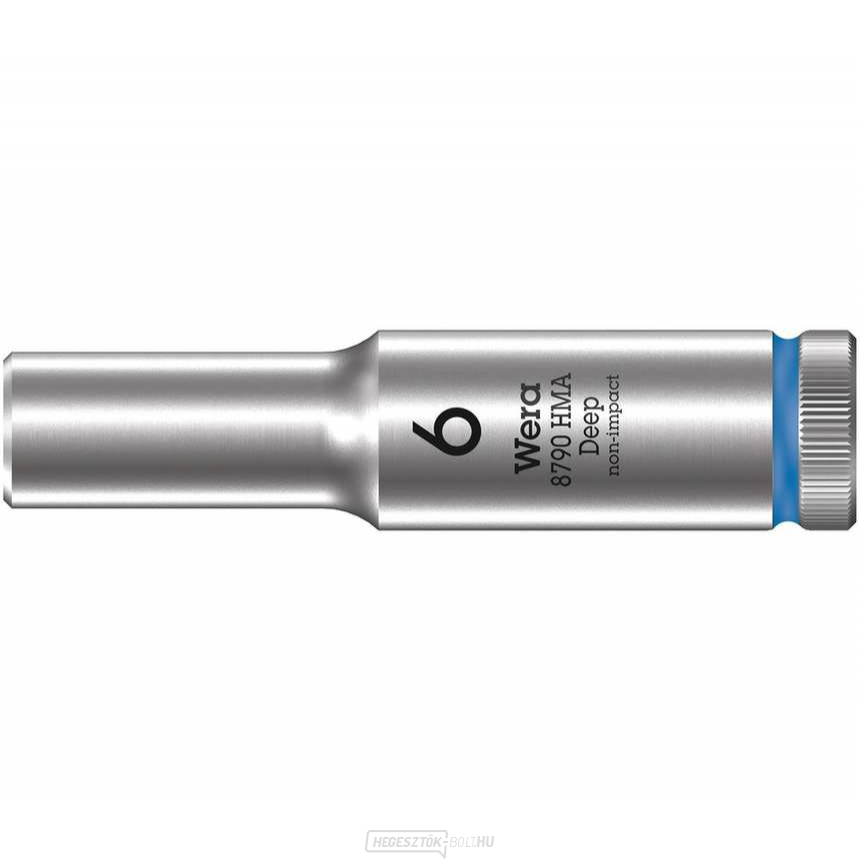 Wera 004503 Zyklop dugókulcs 1/4" 6 él 6 mm-es típus 8790 HMA - mély