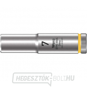 Wera 004504 Zyklop hüvely 1/4" 6 él 7 mm-es típus 8790 HMA - mély gallery main image