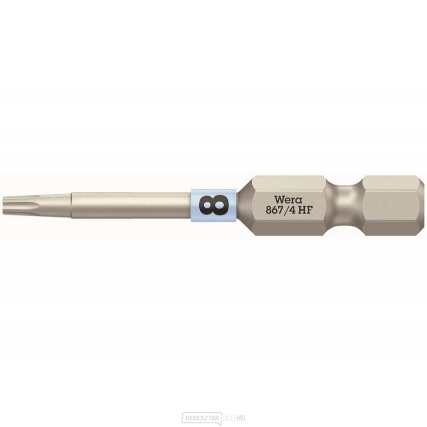 Wera 060505 Csavarhúzóhegy 1/4" TX 8 867/4 Torx® HF 1/4" TX 867/4 Torx® HF tartási funkcióval