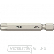 Wera 060511 Csavarhúzóhegy 1/4" TX 40 867/4 Torx® HF 1/4" TX 40 867/4 Torx® HF tartási funkcióval gallery main image