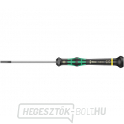 Wera 118010 Lapos csavarhúzó 0,5x3x80 mm, elektronikában való használatra Kraftform Micro 2035 típus Wera 118010 Lapos csavarhúzó 0,5x3x80 mm, elektronikában való használatra Kraftform Micro 2035 típus gallery main image