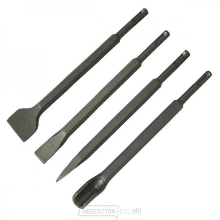 Vésők fúrókalapácsokhoz (4 db) Vésők fúrókalapácsokhoz (4 db) gallery main image