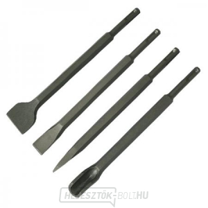 Vésők fúrókalapácsokhoz (4 db) Vésők fúrókalapácsokhoz (4 db) gallery main image