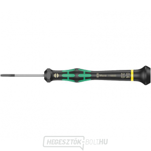 Wera 118005 Lapos csavarhúzó 0,4x2x40 mm, elektronikában való használatra Kraftform Micro 2035 típus Wera 118005 Lapos csavarhúzó 0,4x2x40 mm, elektronikában való használatra Kraftform Micro 2035 típus gallery main image