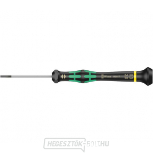 Wera 118017 Lapos csavarhúzó 0,3x2x50 mm, elektronikában való használatra Kraftform Micro 2035 típus Wera 118017 Lapos csavarhúzó 0,3x2x50 mm, elektronikában való használatra Kraftform Micro 2035 típus gallery main image