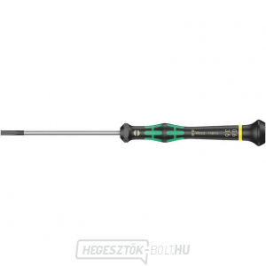 Wera 118012 Lapos csavarhúzó 0,6x3,5x80 mm, elektronikában való használatra Kraftform Micro 2035 típus Wera 118012 Lapos csavarhúzó 0,6x3,5x80 mm, elektronikában való használatra Kraftform Micro 2035 típus gallery main image