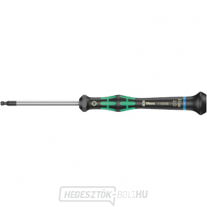 Wera 118072 3x60 mm-es hatszögletű csavarhúzó az elektronikában való használatra Kraftform Micro típus 2054 Wera 118072 3x60 mm-es hatszögletű csavarhúzó az elektronikában való használatra Kraftform Micro típus 2054 gallery main image