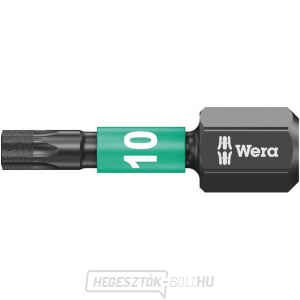 Wera 057628 Bit 1/4" Torx TX 10 típus 867/1 IMP DC Impaktor Wera 057628 Bit 1/4" Torx TX 10 típus 867/1 IMP DC Impaktor gallery main image