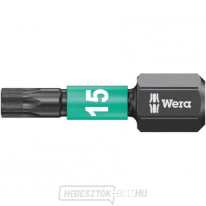 Wera 057623 Bit 1/4" Torx TX 15 típus 867/1 IMP DC Impaktor Wera 057623 Bit 1/4" Torx TX 15 típus 867/1 IMP DC Impaktor gallery main image