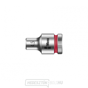 Wera 003502 Zyklop hüvely 1/4" hatszögletű 4,5 mm-es típus 8790 HMA Wera 003502 Zyklop hüvely 1/4" hatszögletű 4,5 mm-es típus 8790 HMA gallery main image