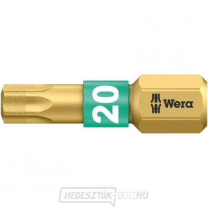 Wera 066104 Bit 1/4" TX 20 x 25 mm, 867/1 TORX BDC típusú bitorsion bit 1/4" TX 20 x 25 mm gallery main image