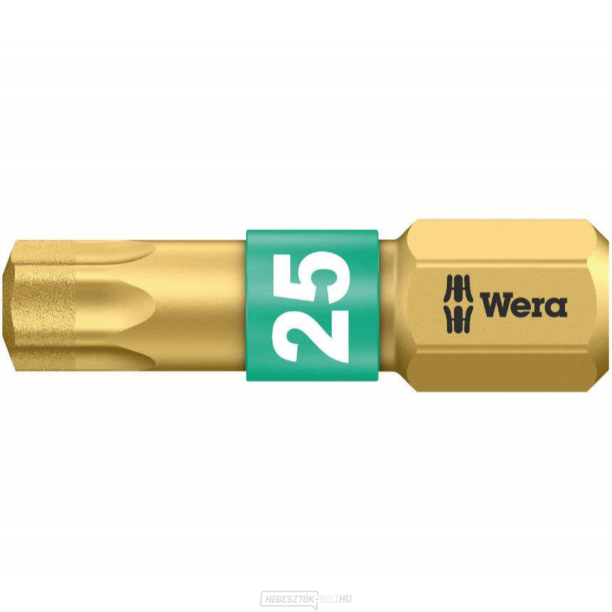 Wera 066106 Bit 1/4" TX 25 x 25 mm, 867/1 TORX BDC típusú bitforziós bit 1/4" TX 25 x 25 mm