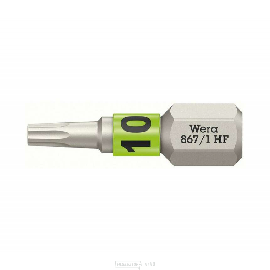 Wera 066140 Csavarhúzóhegy 1/4" TX 10 867/1 Torx® HF 1/4" TX 10 867/1 Torx® HF tartási funkcióval