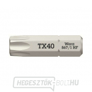 Wera 066145 Csavarhúzóhegy 1/4" TX 40 867/1 Torx® HF 1/4" TX 40 867/1 Torx® HF tartási funkcióval Wera 066145 Csavarhúzóhegy 1/4" TX 40 867/1 Torx® HF 1/4" TX 40 867/1 Torx® HF tartási funkcióval gallery main image