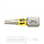 Wera 066141 Csavarhúzóhegy 1/4" TX 15 867/1 Torx® HF 1/4" TX 15 867/1 Torx® HF tartási funkcióval Wera 066141 Csavarhúzóhegy 1/4" TX 15 867/1 Torx® HF 1/4" TX 15 867/1 Torx® HF tartási funkcióval gallery main image