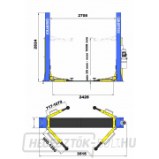 Golemtech 3500 kg ECO kétoszlopos emelő Golemtech 3500 kg ECO kétoszlopos emelő náhled