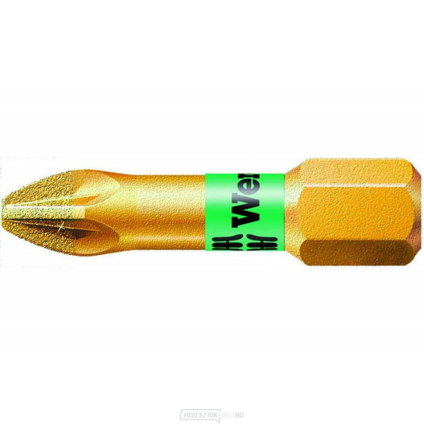 Wera 056704 Bit PZ 3 - 855/1 BDC. Csavarhúzó bit 1/4 Hex, 25 mm Pozidriv Phillips csavarokhoz
