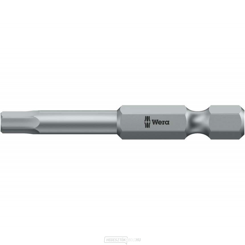 Wera 059610 Inbus bit 4,0 mm - 840/4 Z Hex-Plus. Csavarhúzó bit 1/4" Hex, 50 mm, belső hatlapú csavarokhoz.