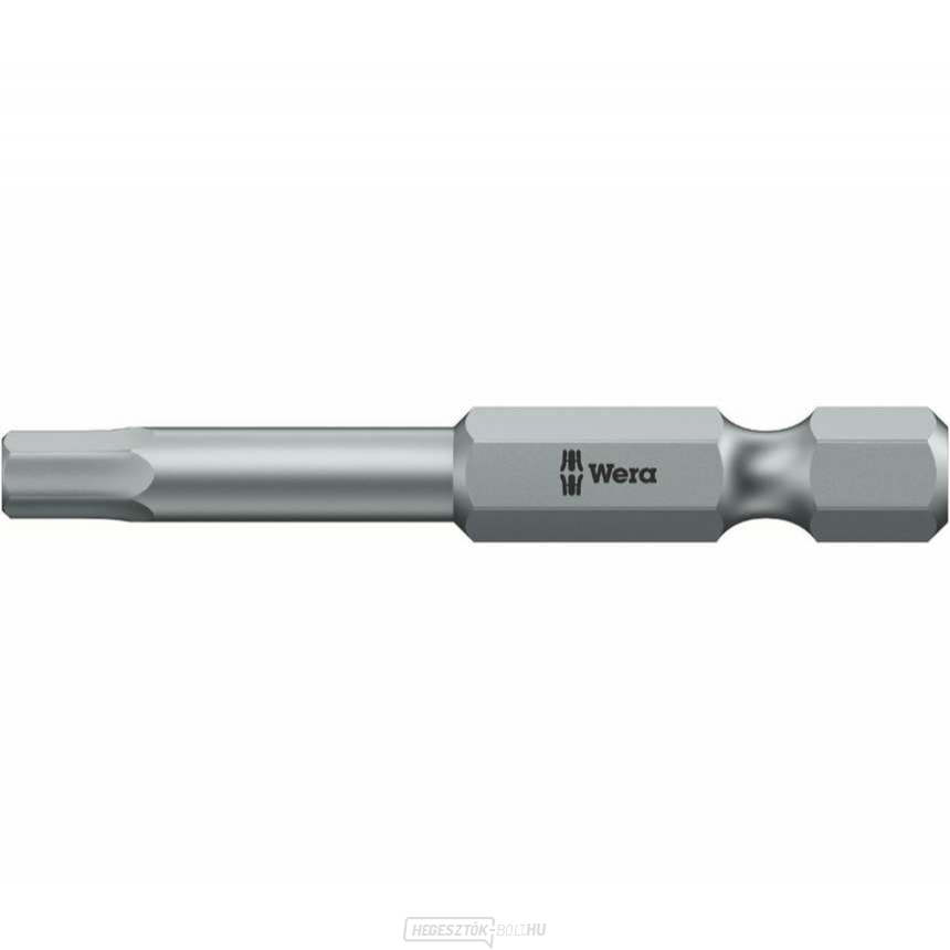 Wera 059602 Inbus bit 1,5 mm - 840/4 Z Hex-Plus. Csavarhúzó bit 1/4" Hex, 50 mm, belső hatlapú csavarokhoz.