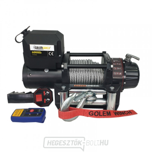 Elektromos csörlő Golemwinch 2,7 tonna 12V Elektromos csörlő Golemwinch 2,7 tonna 12V gallery main image