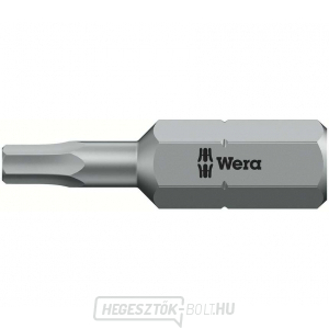 Wera 135072 Csavarhúzóhegy 1/4" inbus 3/32" x 25 mm, típus 840/1 Z Hex-Plus gallery main image