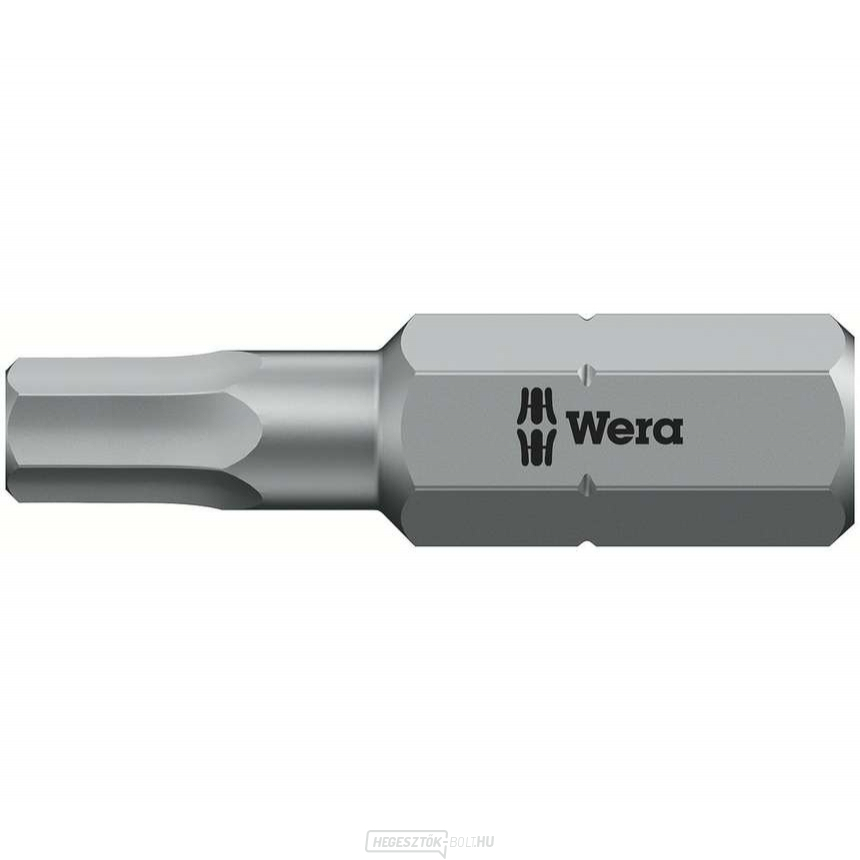 Wera 135073 Csavarhúzóhegy 1/4" inbus 1/8" x 25 mm, típus 840/1 Z Hex-Plus