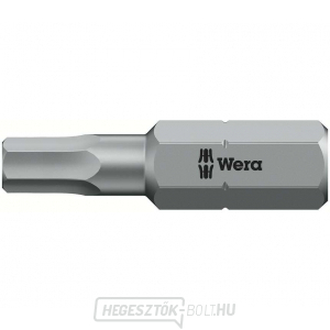 Wera 135073 Csavarhúzóhegy 1/4" inbus 1/8" x 25 mm, típus 840/1 Z Hex-Plus gallery main image