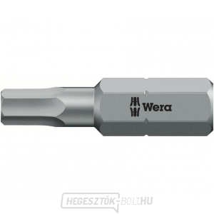 Wera 135076 Csavarhúzóhegy 1/4" inbus 1/4" x 25 mm, típus 840/1 Z Hex-Plus Wera 135076 Csavarhúzóhegy 1/4" inbus 1/4" x 25 mm, típus 840/1 Z Hex-Plus gallery main image