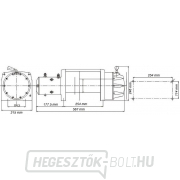 Elektromos csörlő Golemwinch 7,7 tonna 12V náhled