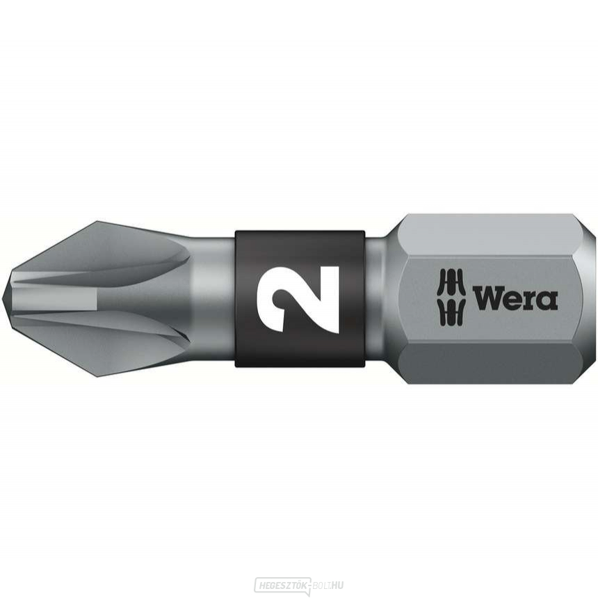 Wera 056722 Csavarhúzóhegy 1/4" Hex PZ 2, típus 855/1 BTZ PZ PZ keresztcsavarokhoz Pozidriv