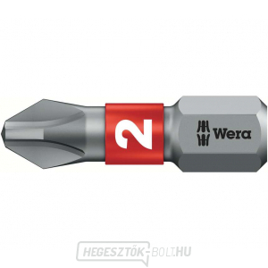 Wera 056422 Csavarhúzóhegy 1/4" Hex PH 2, 851/1 BTZ PH típus Phillips fejű csavarokhoz Wera 056422 Csavarhúzóhegy 1/4" Hex PH 2, 851/1 BTZ PH típus Phillips fejű csavarokhoz gallery main image