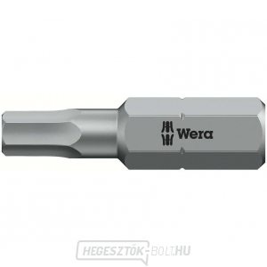 Wera 056320 Csavarhúzóhegy 1/4" inbus 4,0 x 25 mm, típus 840/1 Z Hex-Plus Wera 056320 Csavarhúzóhegy 1/4" inbus 4,0 x 25 mm, típus 840/1 Z Hex-Plus gallery main image