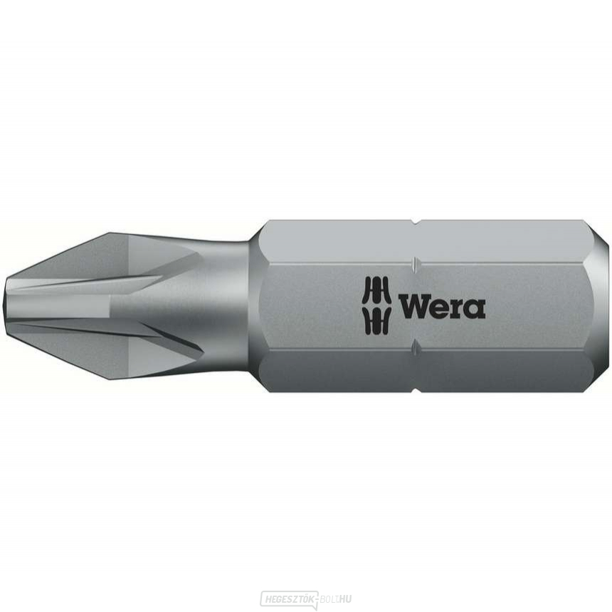 Wera 056805 Csavarhúzóhegy 1/4" Hex PZ 0 x 25 mm, 855/1 Z PZ típus Pozidriv Phillips csavarokhoz
