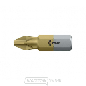 Wera 480172 Csavarhúzóhegy 1/4" PH 2 típus 851/1 TiN Wera 480172 Csavarhúzóhegy 1/4" PH 2 típus 851/1 TiN gallery main image