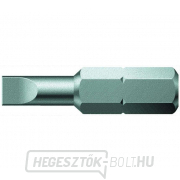 Wera 072057 Bit 0,8 x 5,5 - 800/1 Z. Csavarhúzó bit 1/4 Hex, 25 mm, egyenes hornyú csavarokhoz Wera 072057 Bit 0,8 x 5,5 - 800/1 Z. Csavarhúzó bit 1/4 Hex, 25 mm, egyenes hornyú csavarokhoz gallery main image