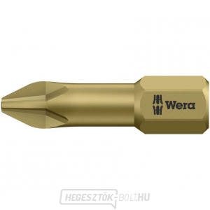 Wera 056610 Bit PH 2 - 851/1 TH. Csavarhúzó bit 1/4 Hex, 25 mm Phillips fejű csavarokhoz Wera 056610 Bit PH 2 - 851/1 TH. Csavarhúzó bit 1/4 Hex, 25 mm Phillips fejű csavarokhoz gallery main image