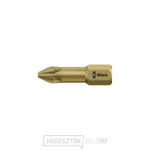 Wera 056915 Bit PZ 2 - 855/1 TH. Csavarhúzó bit 1/4 Hex, 25 mm Pozidriv Phillips csavarokhoz Wera 056915 Bit PZ 2 - 855/1 TH. Csavarhúzó bit 1/4 Hex, 25 mm Pozidriv Phillips csavarokhoz gallery main image