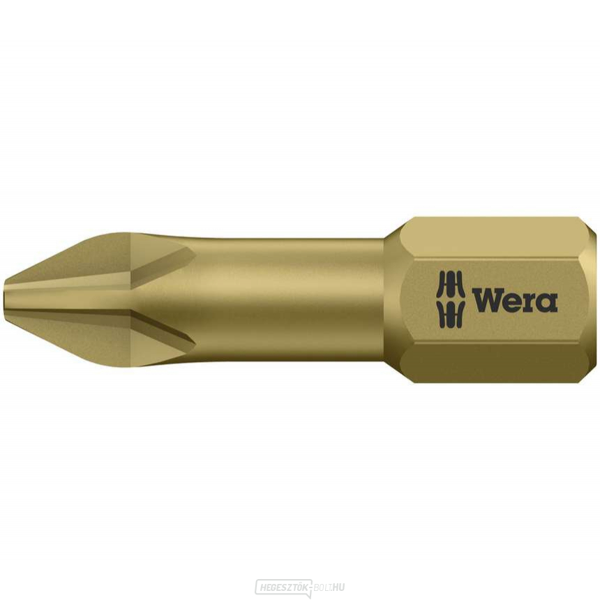 Wera 056625 Bit PH 3 - 851/1 TH. Csavarhúzó bit 1/4 Hex, 25 mm Phillips fejű csavarokhoz