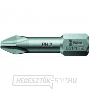 Wera 056505 Bit PH 1 - 851/1 TZ. Csavarhúzóhegy 1/4 Hex, 25 mm Phillips fejű csavarokhoz gallery main image