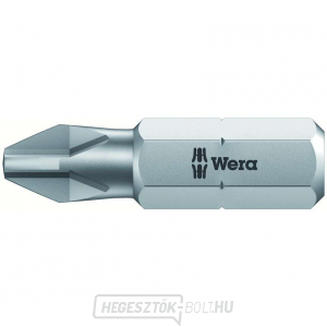 Wera 072074 Csavarhúzóhegy 1/4" Hex PH 3 x 25 mm, 851/1 Z típus Phillips csavarokhoz Wera 072074 Csavarhúzóhegy 1/4" Hex PH 3 x 25 mm, 851/1 Z típus Phillips csavarokhoz gallery main image